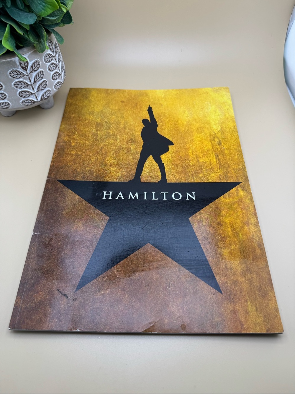Hamilton: An American Musical official souvenir program book